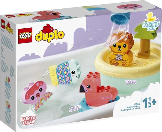 LEGO DUPLO Время купания: Плавающий остров с животными