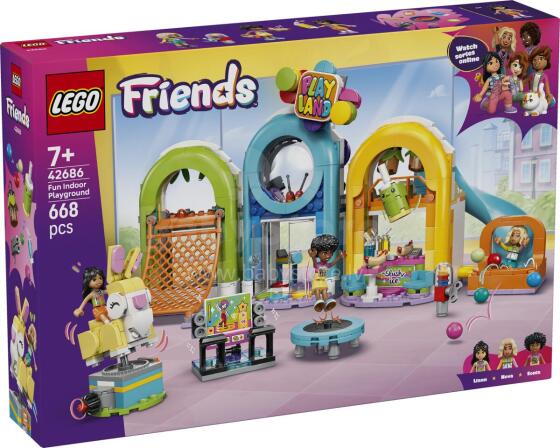 LEGO Friends jautrais iekštelpu rotaļu laukums