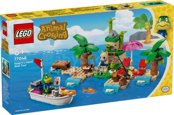 LEGO Animal Crossing Каппна на островном туре на лодке