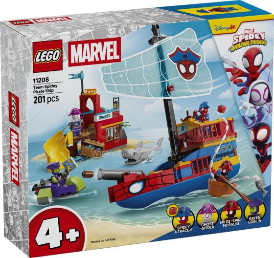 LEGO Команда Спайди Пиратский Корабль