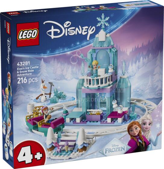 LEGO Disney Замок Эльзы и Приключение на Снежной Доске