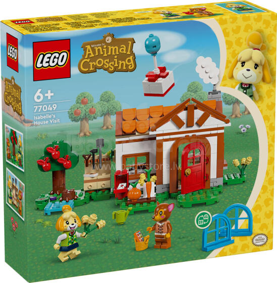 LEGO Dzīvnieku Krustojums Izabelles Mājas Apmeklējums