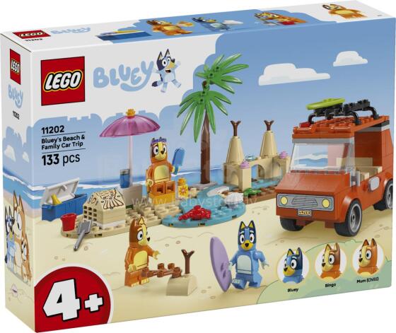 LEGO 4PLUS Пляж и семейная поездка Блуи