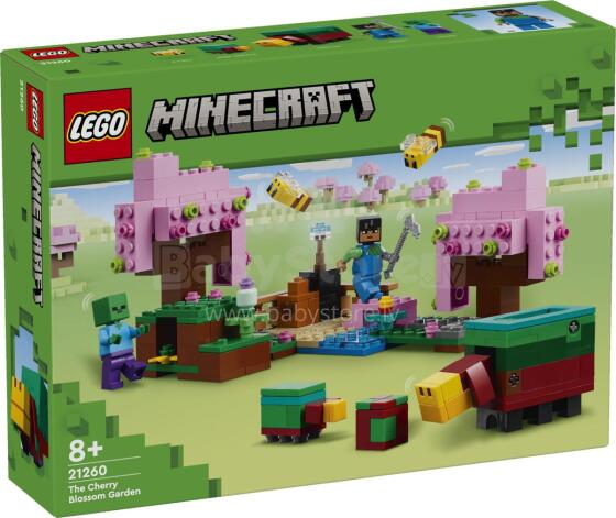 LEGO Minecraft Ķiršu Ziedu Dārzs