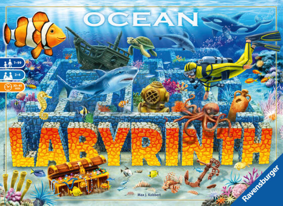 Настольная игра Ravensburger Лабиринт Океан