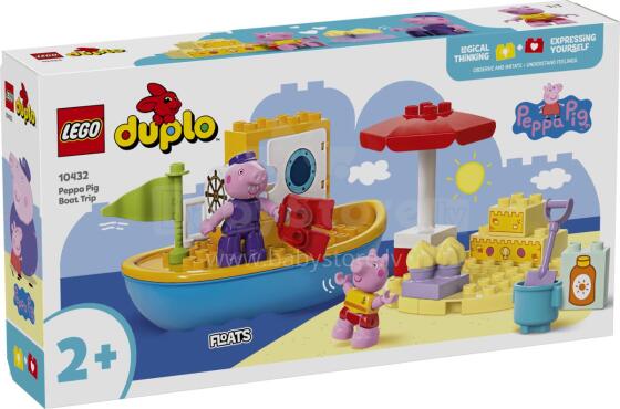 LEGO DUPLO Peppa Pig laivu ceļojums