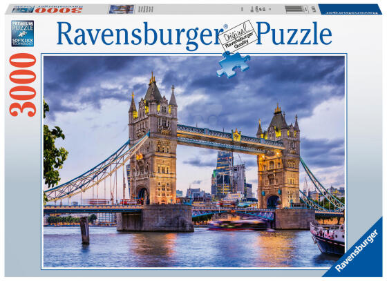 Ravensburger puzle 3000 gabali Londonā