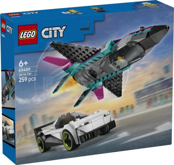 LEGO City Jet vs. Car