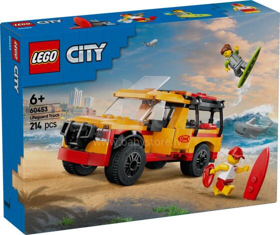 LEGO City Glābšanas pludmales kravas automašīna