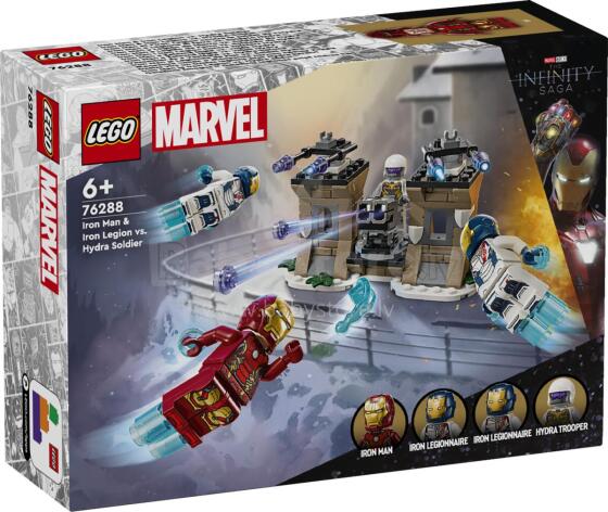 LEGO Super Heroes Iron Man & Iron Legion vs. Hydra Soldier