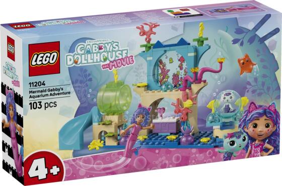 LEGO Gabby`s Dollhouse Mermaid Gabby's Aquarium Adventure