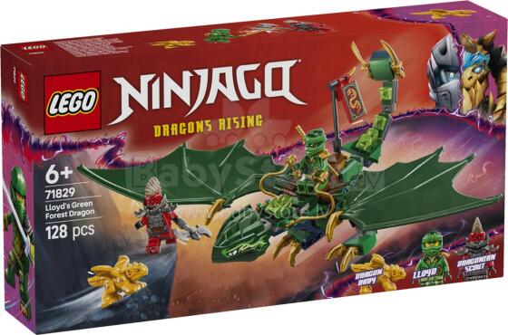 LEGO Ninjago Ллойд и зеленый лесной дракон