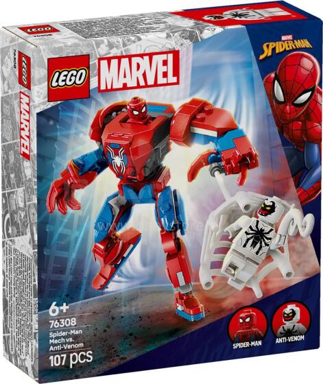 LEGO Super Heroes Zirneklis Mech pret Anti-Venom