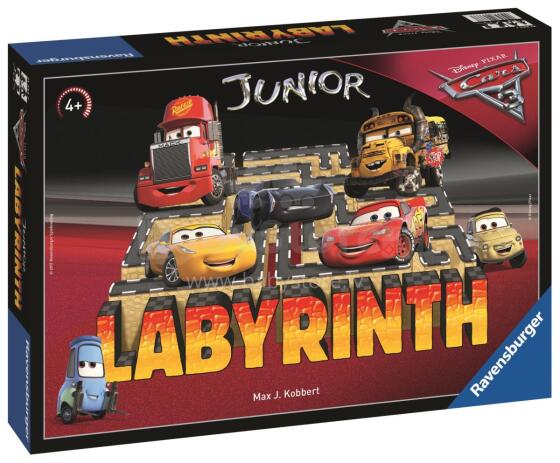 Ravensburger galda spēle Junior Labirints Auto