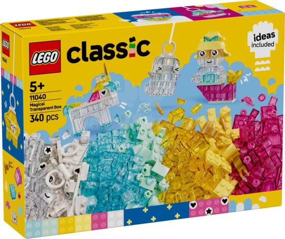 LEGO Classic Burvju Caurspīdīgā Kaste
