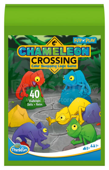 ThinkFun Travel Game Chameleon Crossing