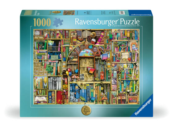Ravensburger puzle 1000 gabali Strange Book Store 2