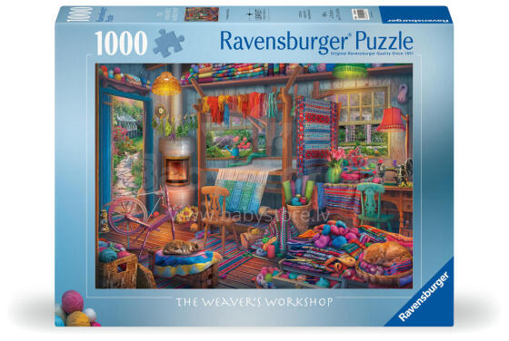 Ravensburger puzle 1000 gab. Šuvēja istaba
