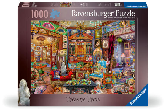 Ravensburger puzle 1000 gabali dārgumu krātuve