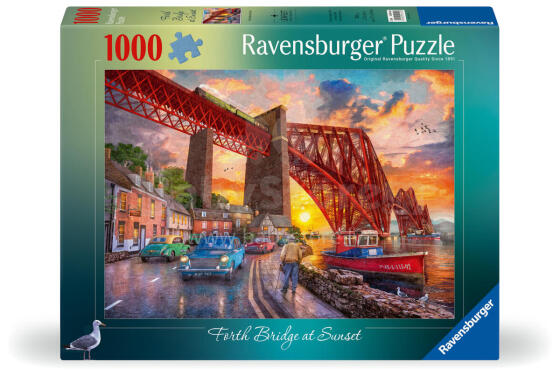 Пазл Ravensburger 1000 деталей «Мост Форт в закате»
