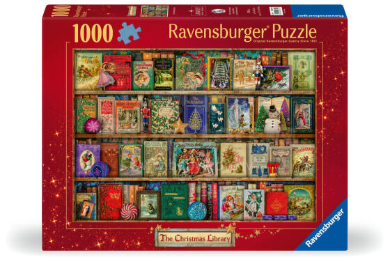 Ravensburger Puzzle 1000 pc The Christmas Library
