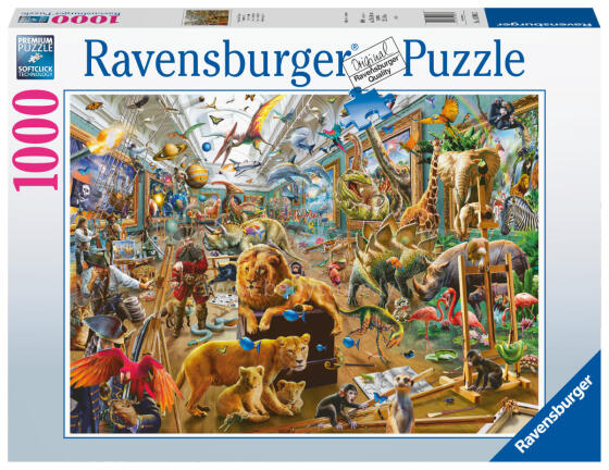 Пазл Ravensburger 1000 деталей Хаос Галерея