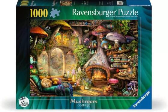 Пазл Ravensburger 1000 деталей: Грибной домик