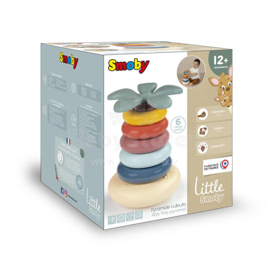 Smoby Roly Poly Pīlārs - krāsains