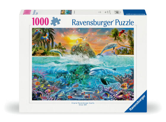 Пазл Ravensburger 1000 деталей: Подводный остров