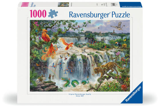 Пазл Ravensburger 1000 деталей: Фантастический водопад Игуасу