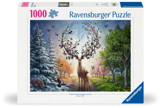 Ravensburger puzle 1000 gabali: Maģiskais briedis