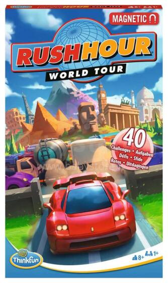 ThinkFun galda spēle Rush Hour - Rush Hour ap pasauli