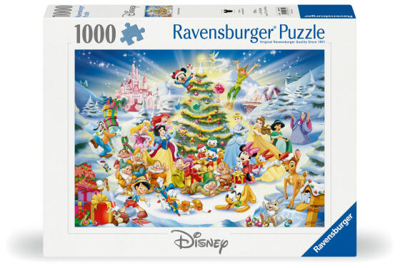 Ravensburger puzle 1000 gabali A Disney Ziemassvētki
