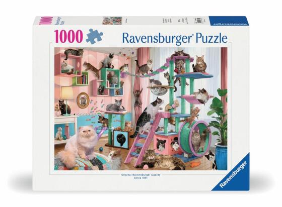 Пазл Ravensburger 1000 шт. Кошачий рай