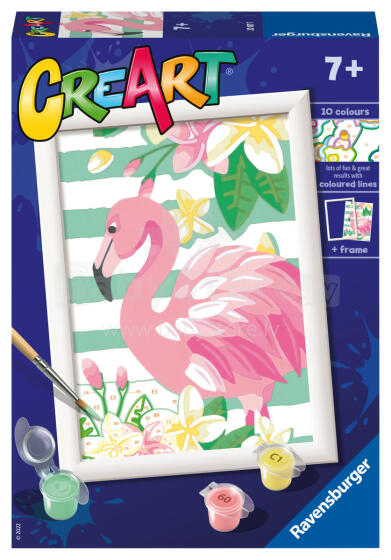 Ravensburger Paint by Numbers Flamingo