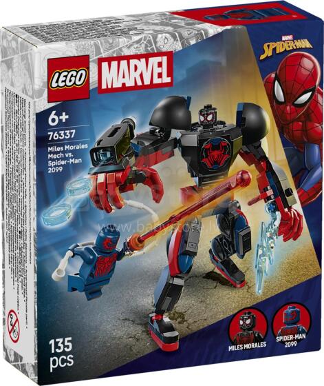 LEGO Super Heroes Miles Morales Mech vs. Spider-Man 2099