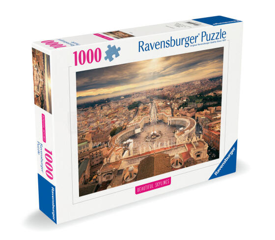 Ravensburger puzle 1000 gabali: Skaistas ainavas Romā