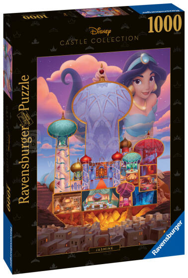 Ravensburger Puzzle 1000 Pc Jasmine Castle