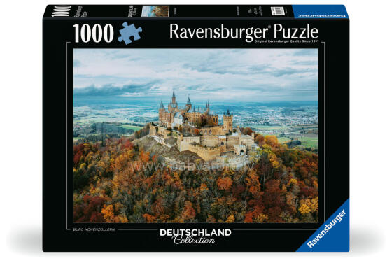 Ravensburger puzle 1000 gabali Hohenzollern pils