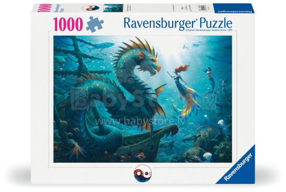 Ravensburger puzle 1000 gabali Burvīgās dziļumos