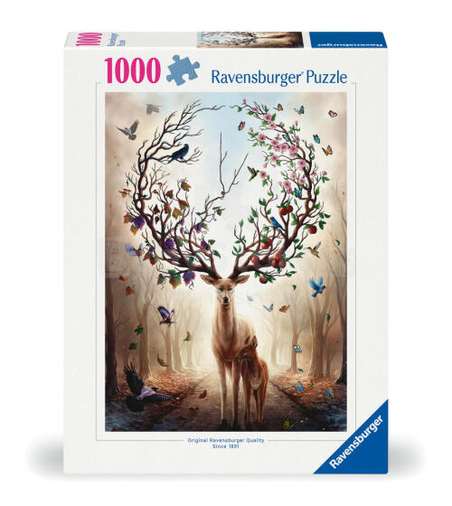Ravensburger puzle 1000 gabali Fantastiskais briedis