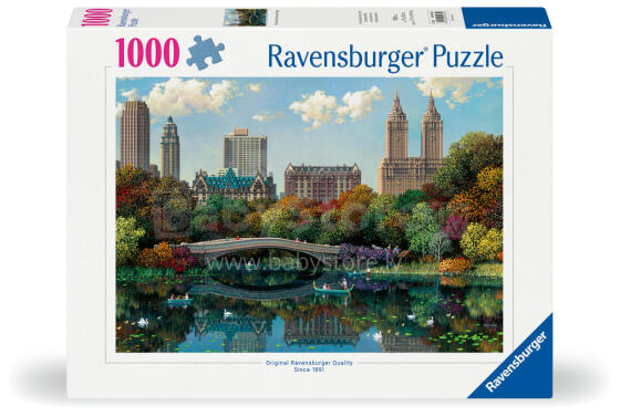 Пазл Ravensburger 1000 деталей Мост Боу в Нью-Йорке