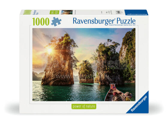 Ravensburger puzle 1000 gabali: Trīs klintis Čevā, Taizeme