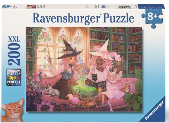 Пазл Ravensburger 200 деталей "Зачарованная библиотека"