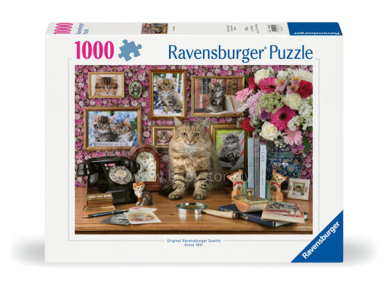 Пазл Ravensburger 1000 деталей: Мой милый котенок