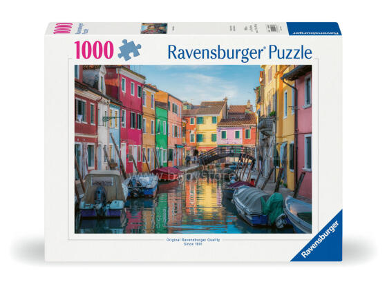 Ravensburger puzle 1000 gabali: Burano, Itālija