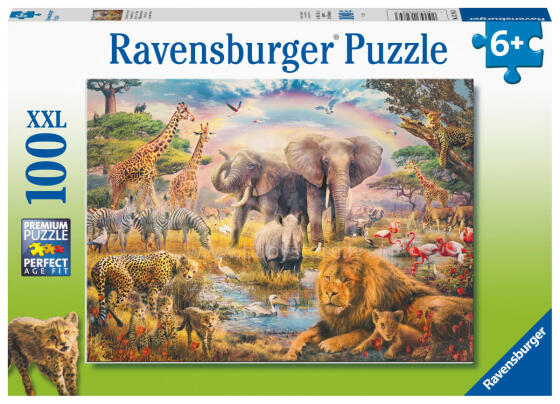 Ravensburger puzle 100 gab. Primārā daba