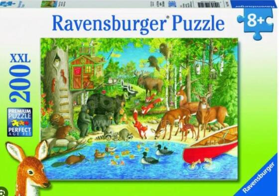 Ravensburger puzle 200 gab. Meža draugi