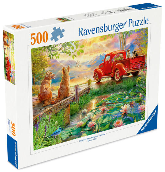 Пазл Ravensburger 500 деталей: Летняя любовь
