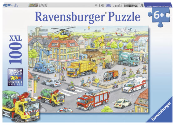 Ravensburger Puzzle 100 pc Vehicles in the City